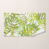 ヤナギ葉 バスタオルセット (ハンドタオル)