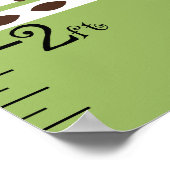 ヤナギ鹿保の家族図8 x 44! ポスター (角)