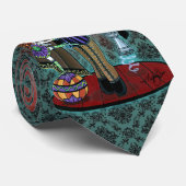 "ヤナギ"のビクトリアンなSteampunkのサーカスのFaeryのタイ ネクタイ (ロール)