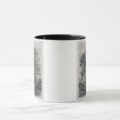 ヤナギ(エッチング) マグカップ (中央)