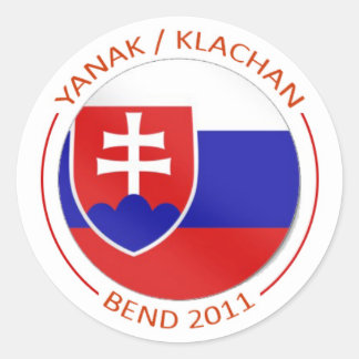 ヤナク/クラシャン懇親会シール ラウンドシール