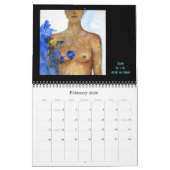 ヤナサンチェスの芸術のカレンダー2010年 カレンダー (2月 2026)