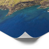 ヤヌヤ島、ママヌカ諸島、フィジー ポスター (角)