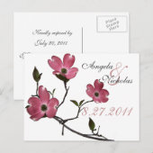 ヤノギ/ ウェディング レスポンス カード (正面/裏面)