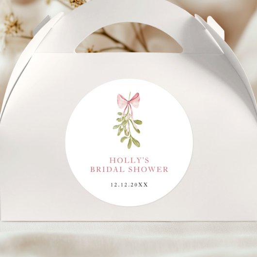 ヤノハナダストローズボー ウェディングシャワー ラウンドシール