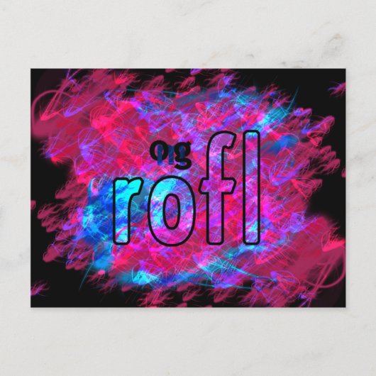 ヤバい!😂 ポストカード (正面)