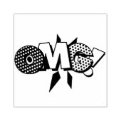 ヤバい！レトロコミックブックポップアートだ！ ラバースタンプ (インプリント)