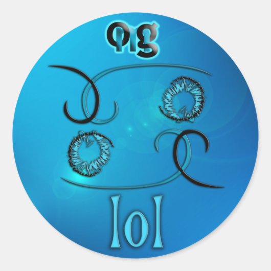 ヤバい！ｗｗｗ ラウンドシール (正面)