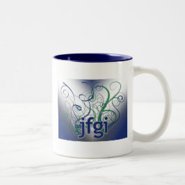 ヤバい！jfgi ツートーンマグカップ