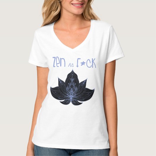 ヤバいZEN 変態Tシャツ Vネック Tシャツ (正面)
