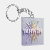 ヤフワエンブレムキーチェーン – アイデザイン キーホルダー (正面左)