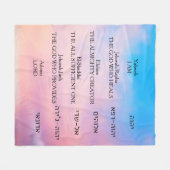 ヤフ フリースブランケット (正面(横))