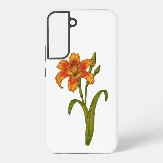 ヤブカンゾウ SAMSUNG GALAXYケース (裏面)