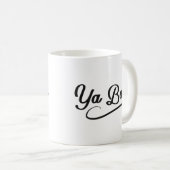 ヤベーシックおもしろい引用文 コーヒーマグカップ (正面右)