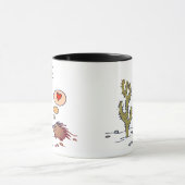 ヤマアラシ愛 マグカップ (中央)