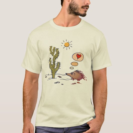 ヤマアラシ愛Tシャツ Tシャツ (正面)