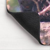 ヤマアラシ野生動物自然 マウスパッド (コーナー)