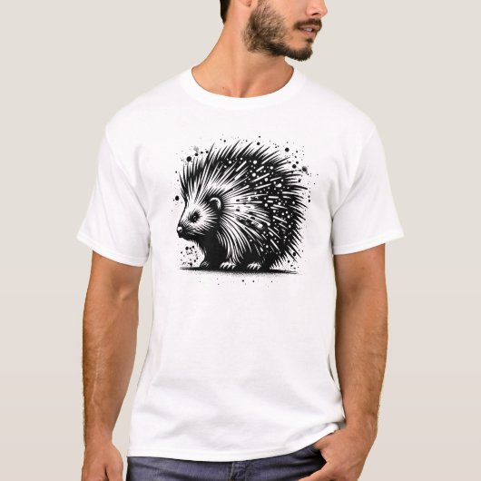 ヤマアラシ Tシャツ (正面)