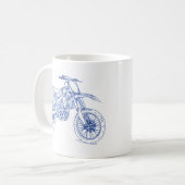 ヤマイモYZ 250-450 2014年 コーヒーマグカップ (正面左)