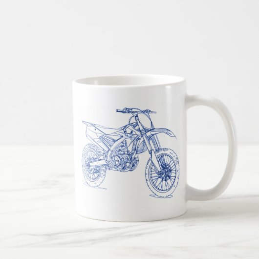 ヤマイモYZ 250-450 2014年 コーヒーマグカップ (右)