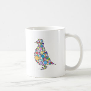 ヤマウズラ家族 コーヒーマグカップ