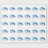 ヤマザメの頭 ラッピングペーパー (フラット)