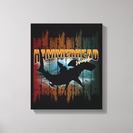 ヤマザメ キャンバスプリント (正面)