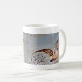 ヤマシギの飛行 コーヒーマグカップ (正面右)