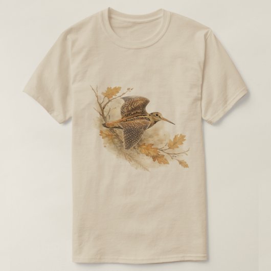 ヤマシギ Tシャツ (デザイン正面)