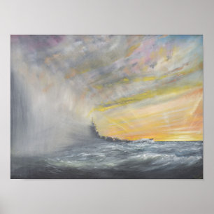 ヤマトが太平洋台風1944 2010号から浮上 ポスター