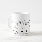 ヤマニースのペプチド名mag コーヒーマグカップ (正面左)