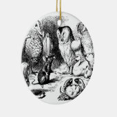 ヤマネが物語を語る セラミックオーナメント (右)