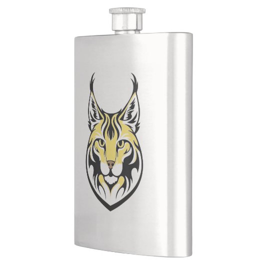 ヤマネコ フラスク (左)