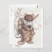 ヤマネズミ ポストカード (正面/裏面)