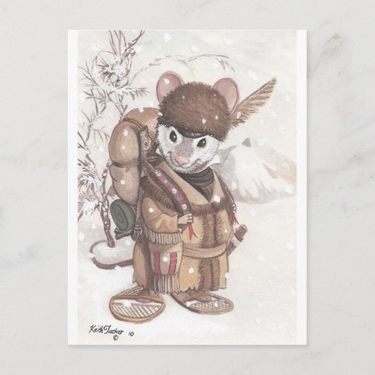 ヤマネズミ ポストカード (正面)