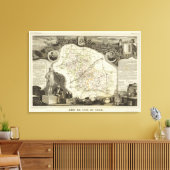 ヤマネ親愛と キャンバスプリント (インサイチュ (リビング))