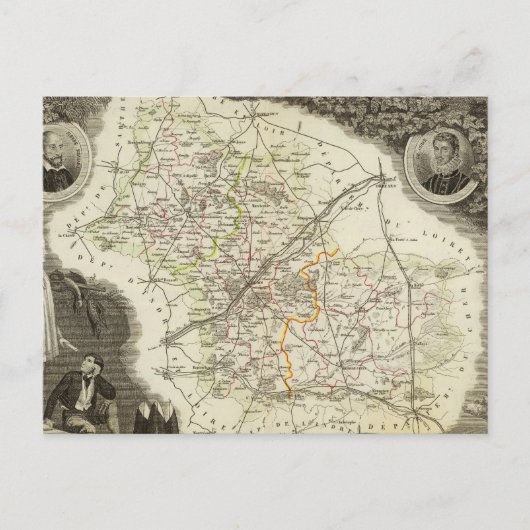 ヤマネ親愛と ポストカード (正面)