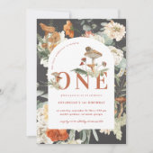 ヤマノシタケ | Boho誕生日 招待状 (正面)