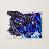 ヤマハYZF R1アートプリント ジグソーパズル (横)