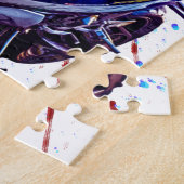 ヤマハYZF R1アートプリント ジグソーパズル (側面)