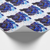 ヤマハYZF R1アートプリント ラッピングペーパー (角)