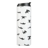 ヤマメミニマルザメの柄 タンブラー (回転左)