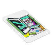 ヤムイム猫 マグネット (右側)