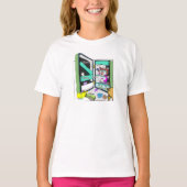 ヤムイム猫 Tシャツ (正面)