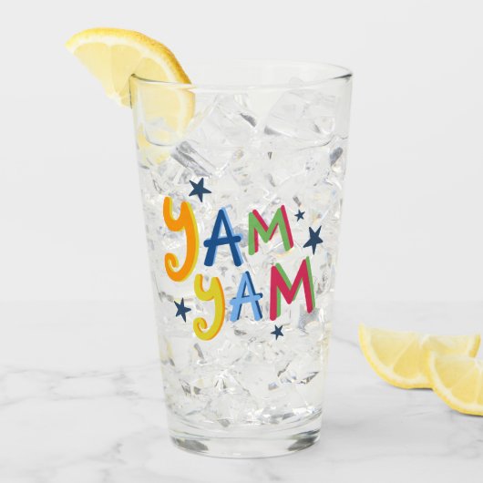 ヤムヤムブラックカントリーガラス タンブラーグラス (アイス正面)