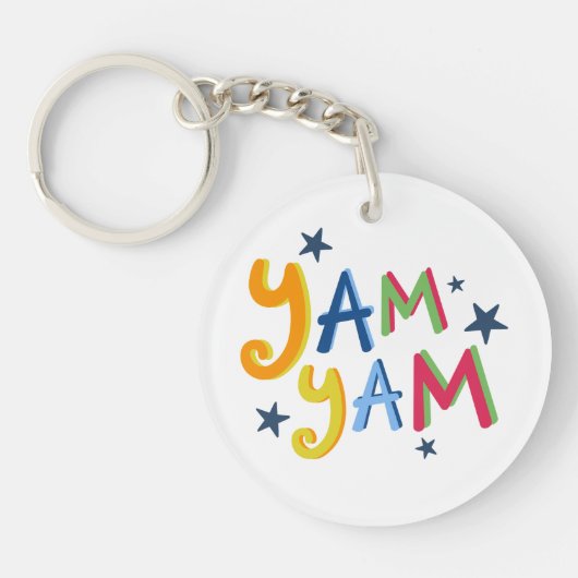 ヤムヤムブラックカントリーキーリング キーホルダー (正面)