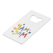 ヤムヤムブラックカントリーボトルオープナー クレジットカード栓抜き (正面アングル)