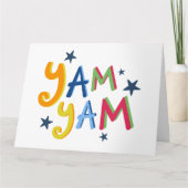 ヤムヤムブラックカントリー引用文カード カード (正面)