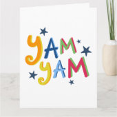 ヤムヤムブラックカントリー引用文カード カード (正面)