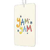 ヤムヤムブラックカントリー カーエアーフレッシュナー (左)